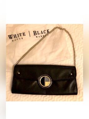 Sale!Vintage White House Black Market Black Purse